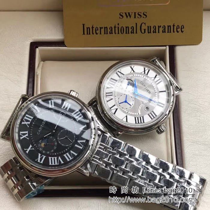 CARTIER卡地亞 時尚精品 深度防水高品質男士腕表 WSS3341